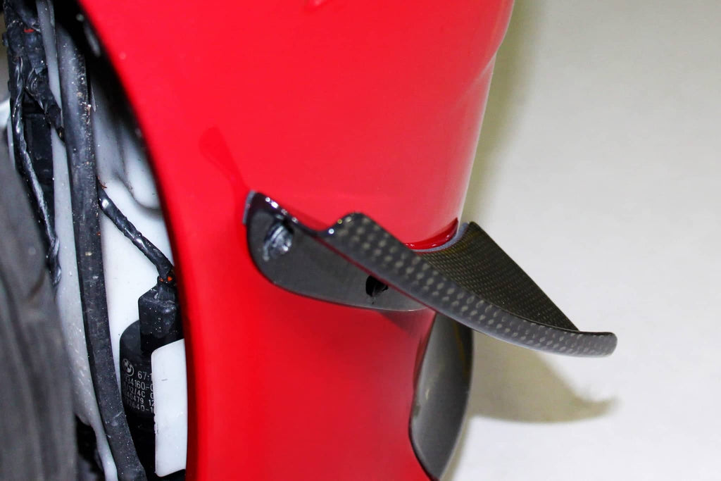 Kies-Motorsports IND Distribution Karbonius E46 M3 Carbon Front Bumper Canard Set