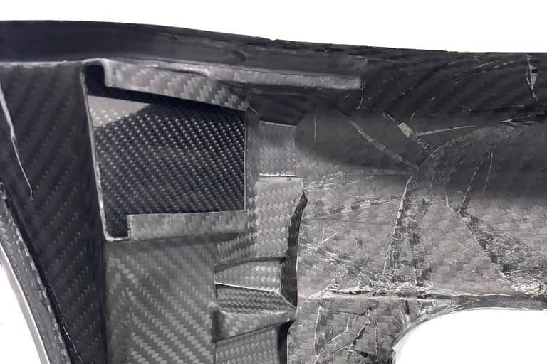 Kies-Motorsports IND Distribution Karbonius E46 M3 Carbon Front Bumper Cover