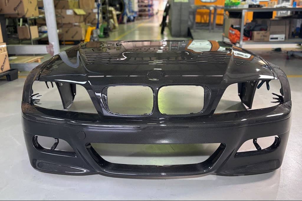 Kies-Motorsports IND Distribution Karbonius E46 M3 Carbon Front Bumper Cover