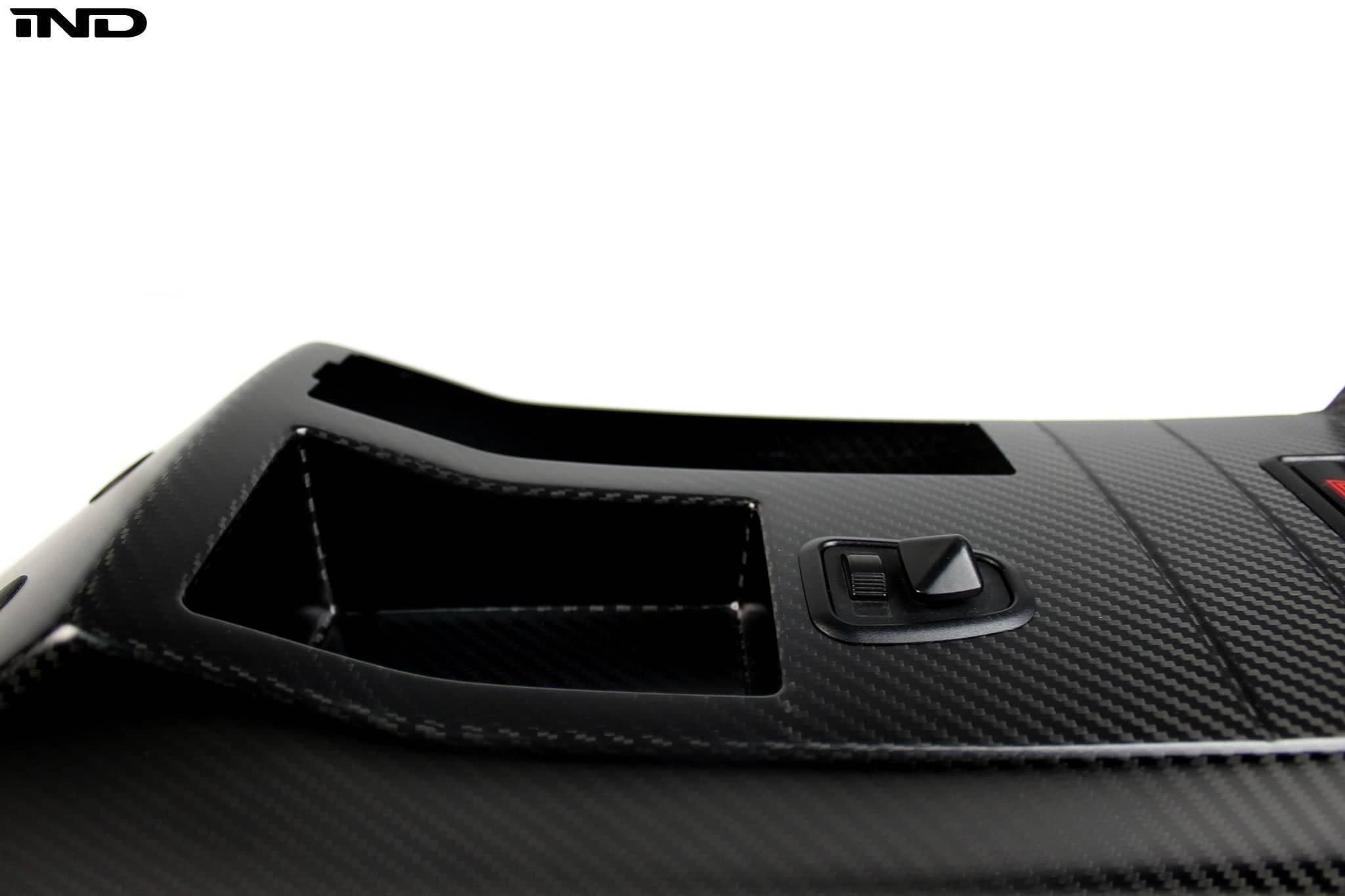 Kies-Motorsports IND Distribution Karbonius E46 M3 CSL Carbon Center Console (LHD)