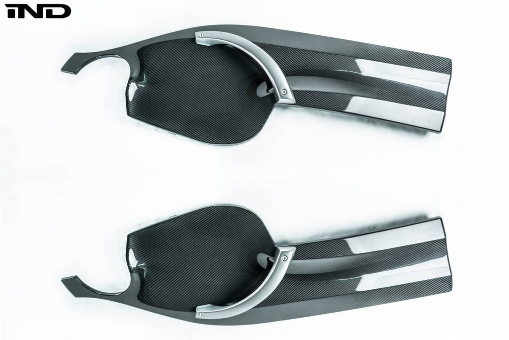 Kies-Motorsports IND Distribution Karbonius E46 M3 CSL Carbon Door Panel Insert Set