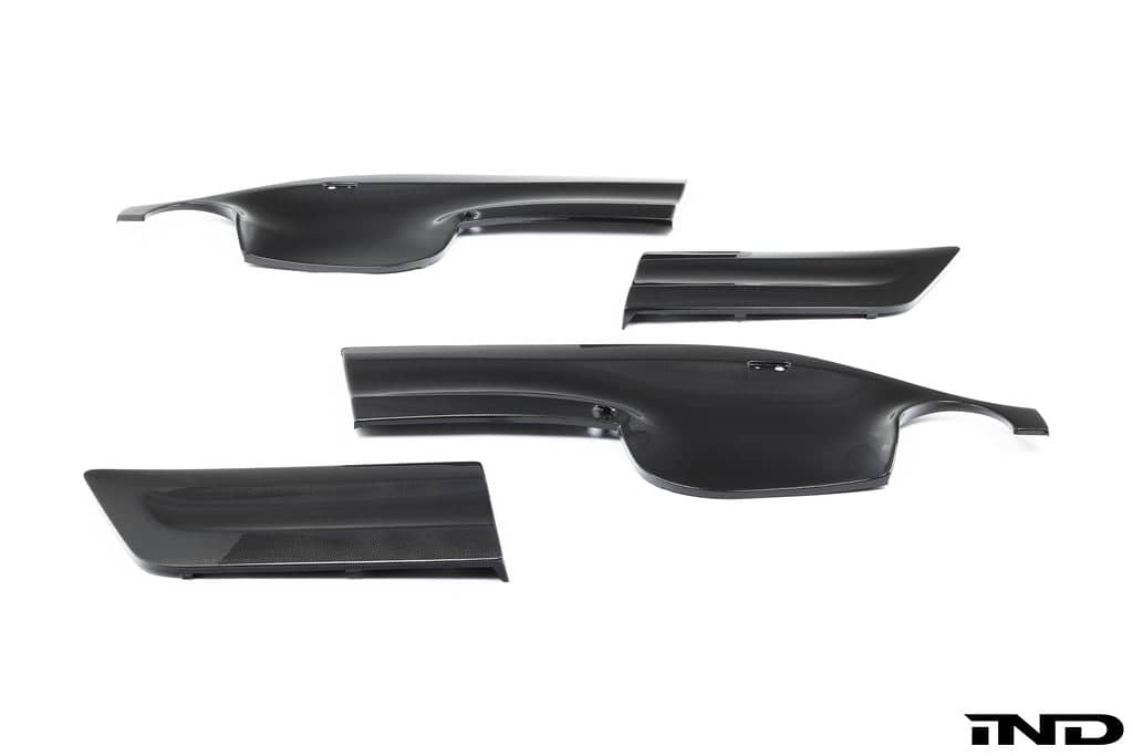 Kies-Motorsports IND Distribution Karbonius E46 M3 CSL Carbon Door Panel Insert Set
