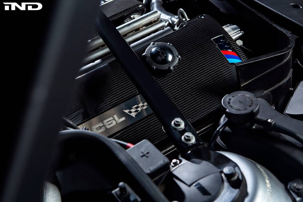 Kies-Motorsports IND Distribution Karbonius E46 M3 CSL Concept S54 Engine Cover