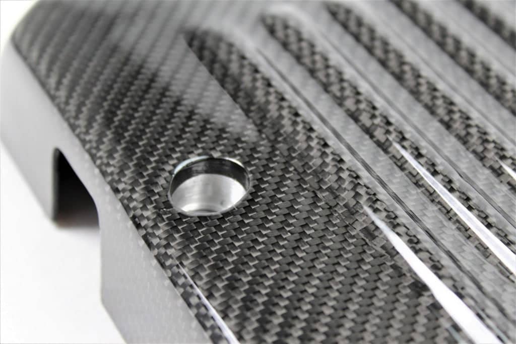 Kies-Motorsports IND Distribution Karbonius E46 M3 S54 Carbon Engine Cover - OEM Style