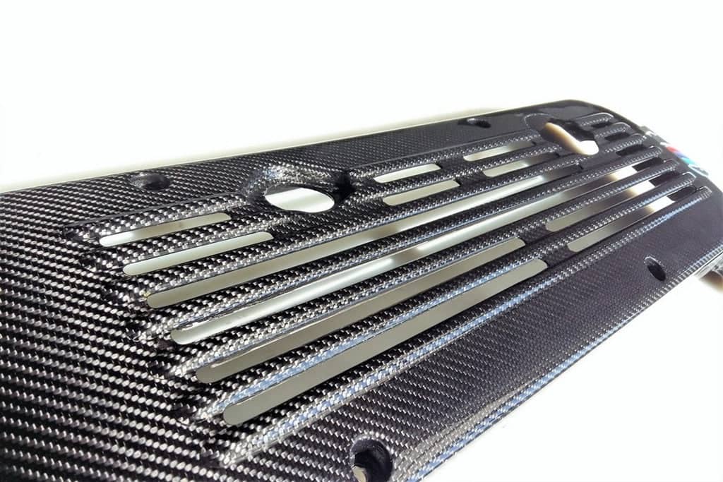 Kies-Motorsports IND Distribution Karbonius E46 M3 S54 Carbon Engine Cover - Vented