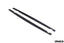 Kies-Motorsports IND Distribution Karbonius E92 M3 Carbon Side Skirt Extension Set