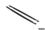 Kies-Motorsports IND Distribution Karbonius E92 M3 Carbon Side Skirt Extension Set