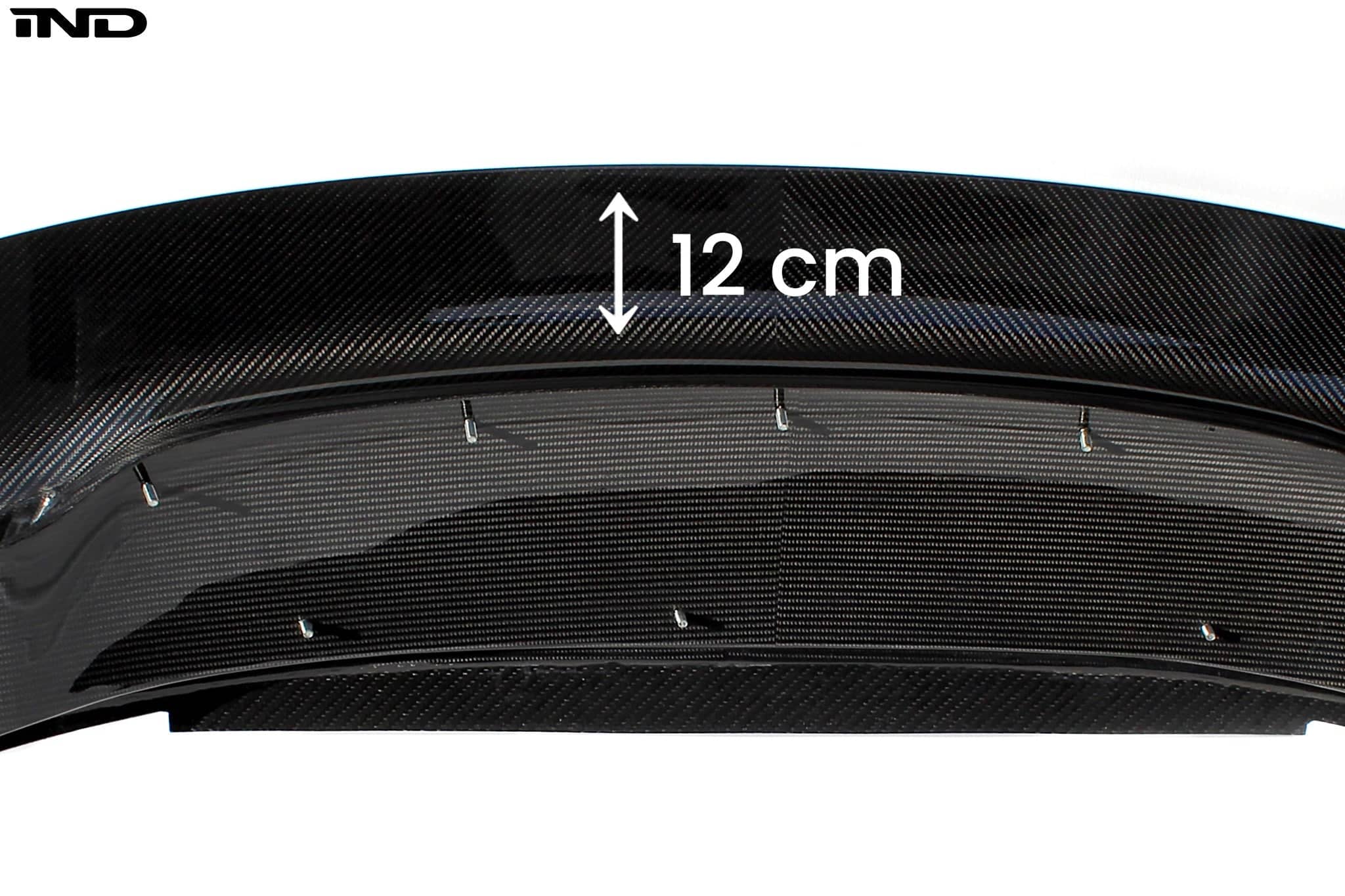 Kies-Motorsports IND Distribution Karbonius E9X M3 Carbon Front Lip - Race