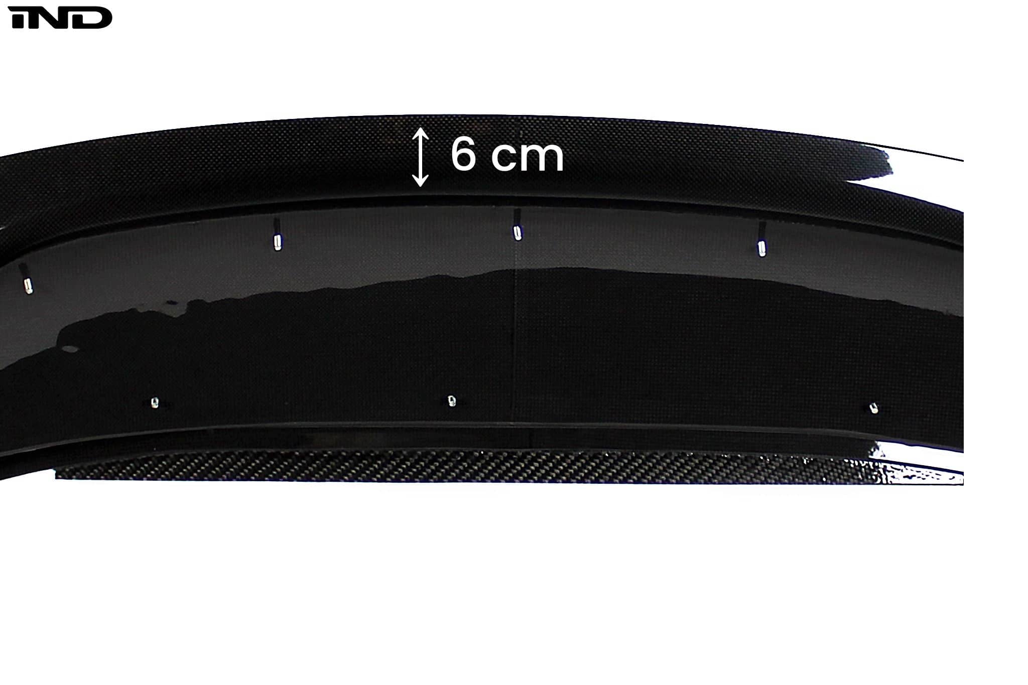 Kies-Motorsports IND Distribution Karbonius E9X M3 Carbon Front Lip - Street
