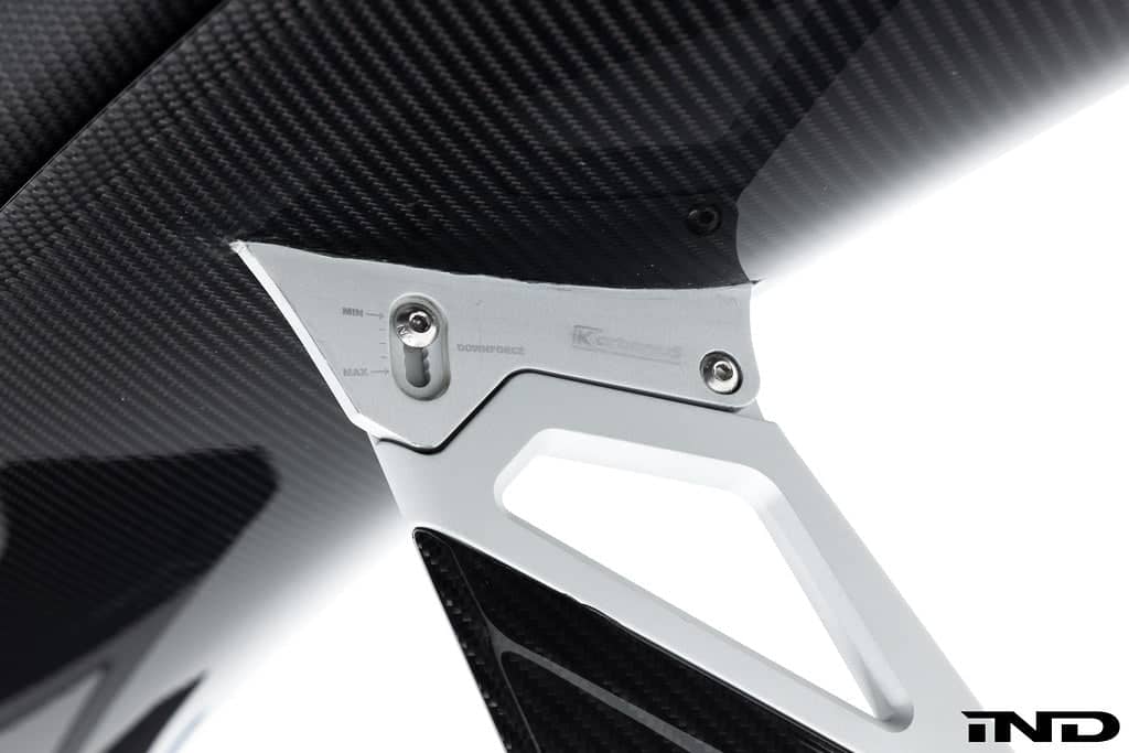 Kies-Motorsports IND Distribution Karbonius E9X M3 Carbon Rear Wing - Stage 2