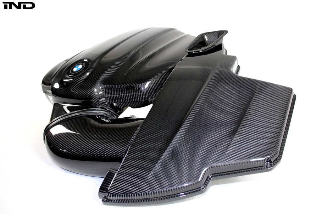 Kies-Motorsports IND Distribution Karbonius E9X M3 (S65) Carbon Inlet Plenum and Intake System - Roundel Style
