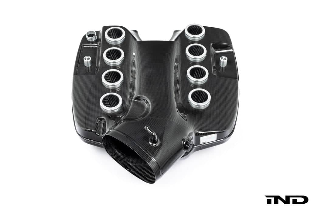 Kies-Motorsports IND Distribution Karbonius E9X M3 (S65) Carbon Inlet Plenum and Intake System - Roundel Style