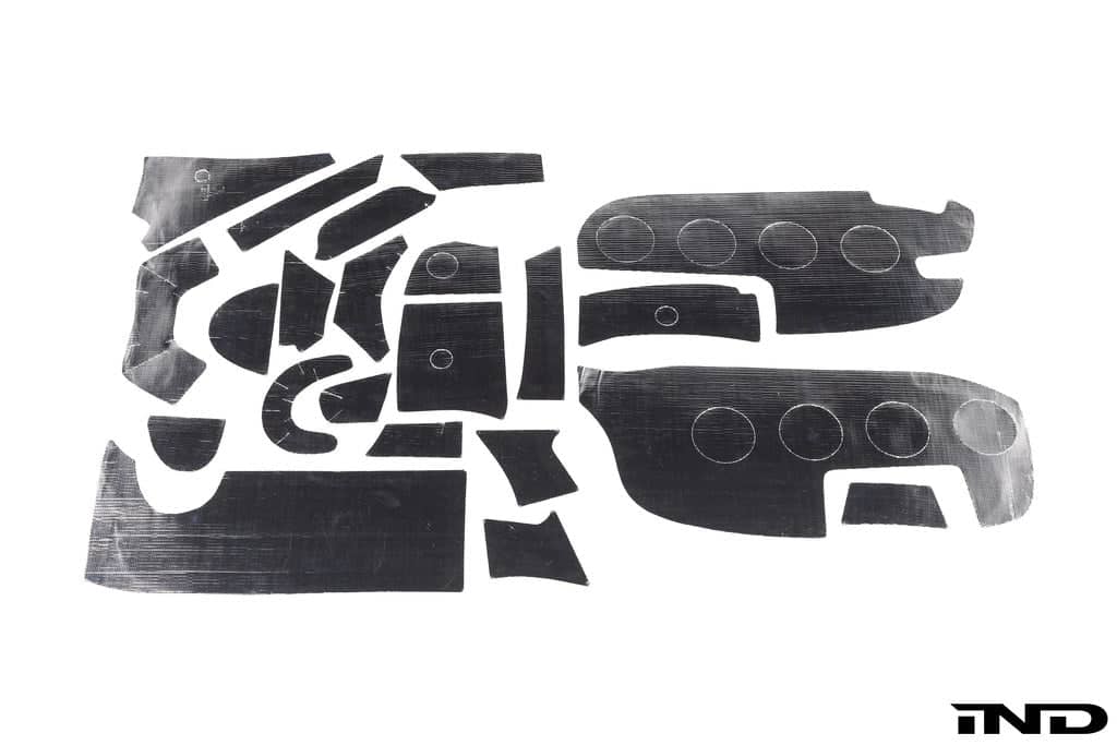Kies-Motorsports IND Distribution Karbonius E9X M3 (S65) Carbon Plenum Heat Shield Kit