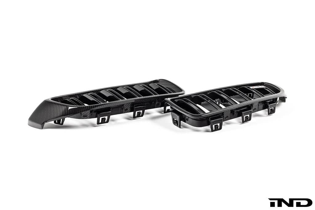 Kies-Motorsports IND Distribution Karbonius F8X M3 / M4 Carbon Fiber Front Grille Set