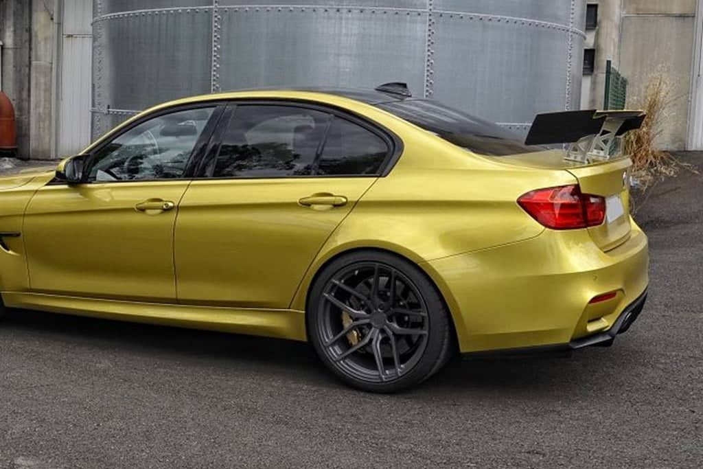 Kies-Motorsports IND Distribution Karbonius F8X M3 / M4 Carbon Rear Wing - Stage 1