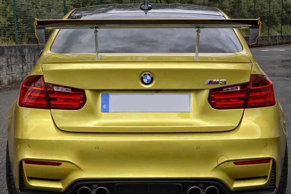 Kies-Motorsports IND Distribution Karbonius F8X M3 / M4 Carbon Rear Wing - Stage 1