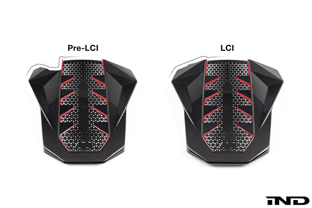 Kies-Motorsports IND Distribution Karbonius F95 X5M / F96 X6M Carbon Engine Cover (Pre-LCI)