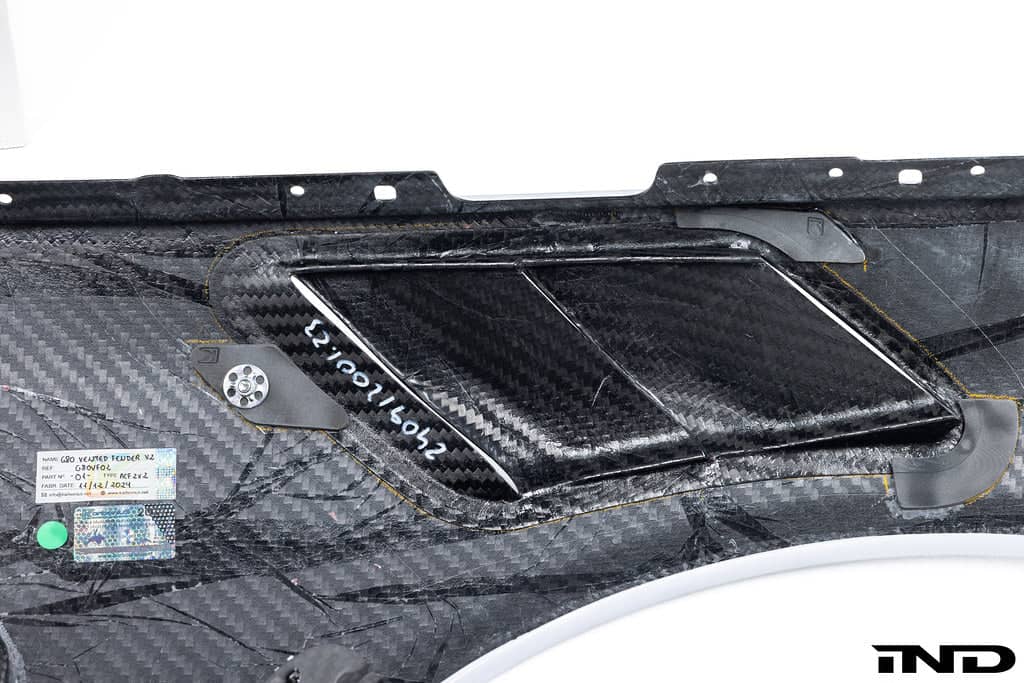 Kies-Motorsports IND Distribution Karbonius G80 M3 Carbon Vented Front Fender Set