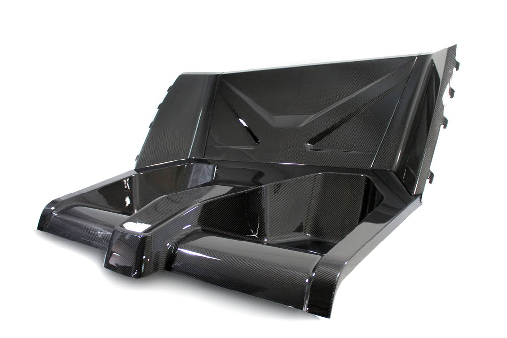 Kies-Motorsports IND Distribution Karbonius G82 M4 Carbon Rear Seat Delete Closeout Kit Gloss Carbon / No Nets / No Logo