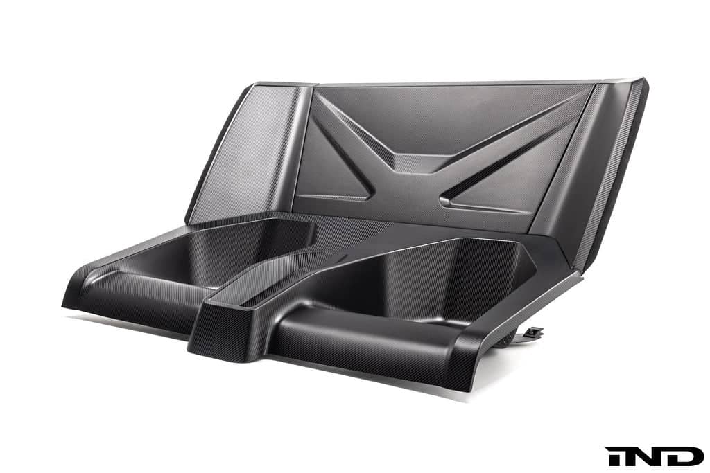 Kies-Motorsports IND Distribution Karbonius G82 M4 Carbon Rear Seat Delete Closeout Kit Matte Carbon / No Nets / No Logo Main image