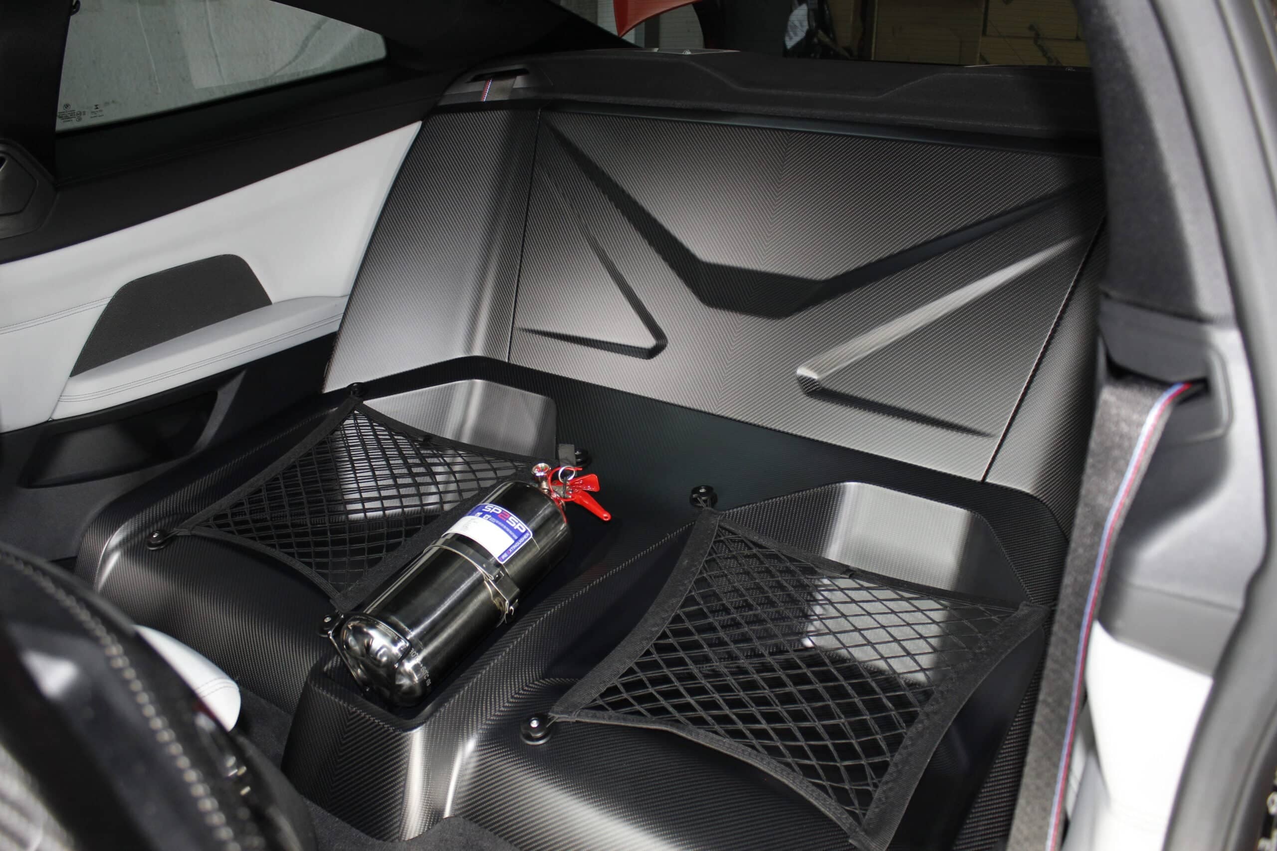 Karbonius G82 M4 CSL Carbon Rear Seat Delete Closeout Kit Secondary image