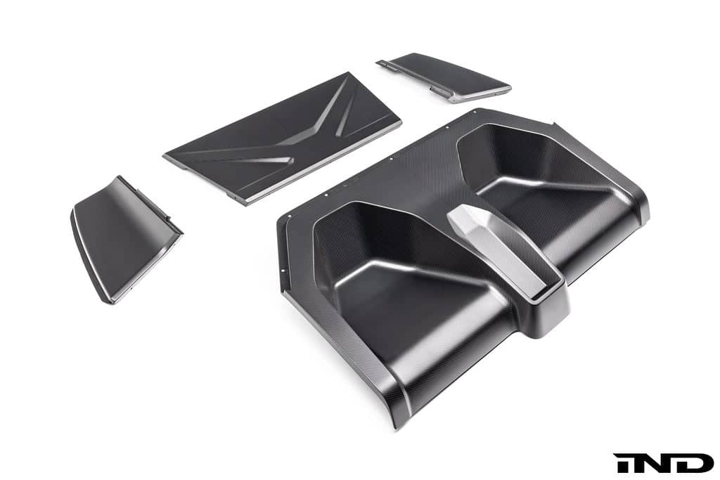 Kies-Motorsports IND Distribution Karbonius G82 M4 CSL Carbon Rear Seat Delete Closeout Kit