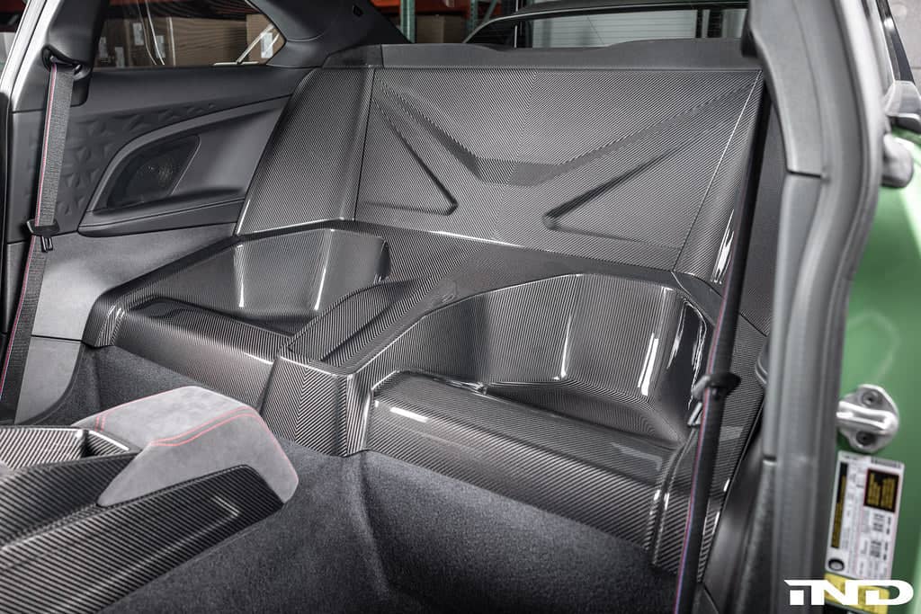 Kies-Motorsports IND Distribution Karbonius G87 M2 Carbon Rear Seat Delete Closeout Kit