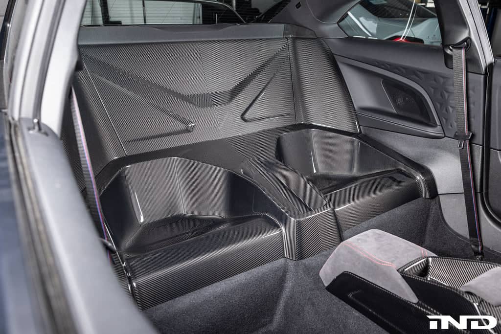 Karbonius G87 M2 Carbon Rear Seat Delete Closeout Kit Secondary image