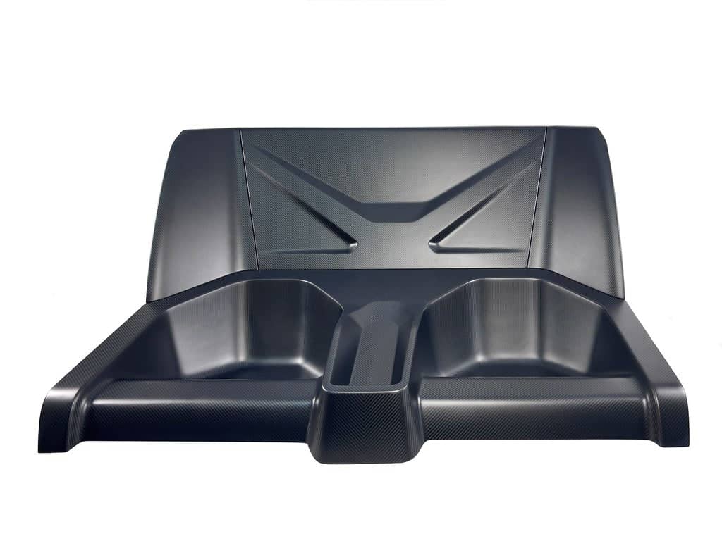 Kies-Motorsports IND Distribution Karbonius G87 M2 Carbon Rear Seat Delete Closeout Kit Matte Carbon / No Nets