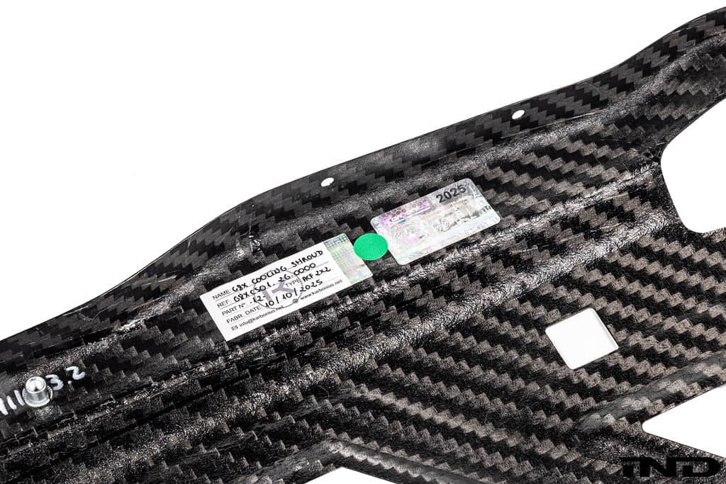 Kies-Motorsports IND Distribution Karbonius G8X M2 / M3 / M4 Carbon Cooling Shroud Cover