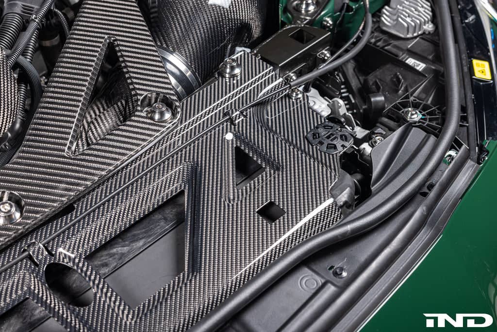 Kies-Motorsports IND Distribution Karbonius G8X M2 / M3 / M4 Carbon Cooling Shroud Cover