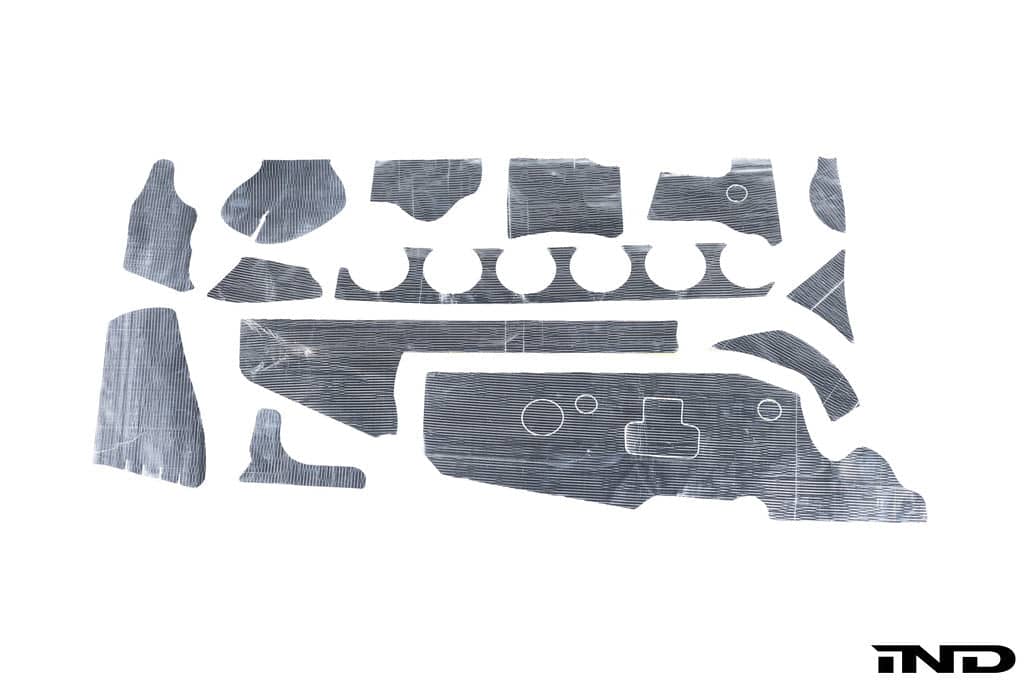 Kies-Motorsports IND Distribution Karbonius M3 CSL (S54) Carbon Airbox Heat Shield Kit