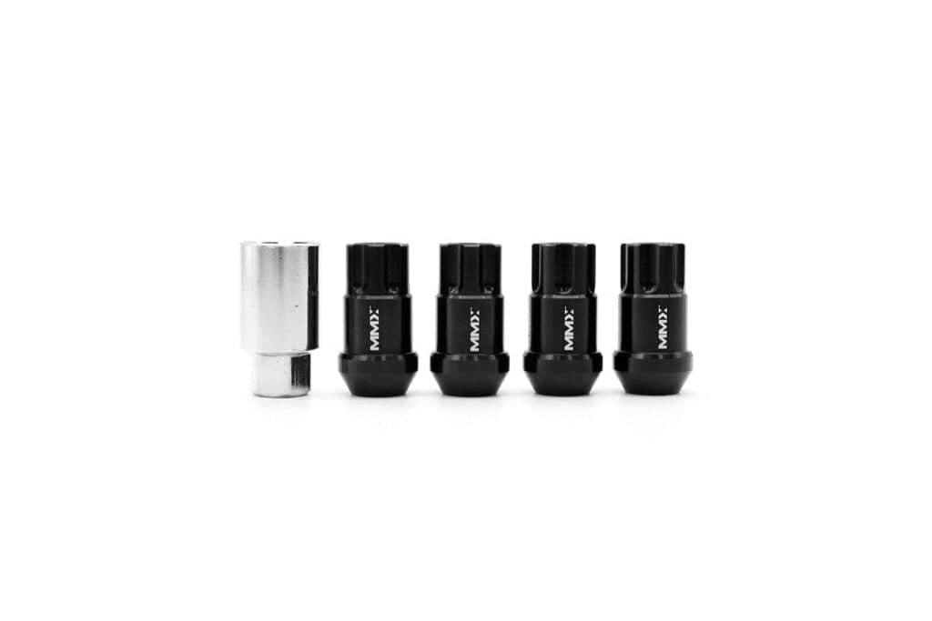 Kies-Motorsports iND Distribution MMX Performance Aluminum Locking Wheel Nut Set - M14x1.25