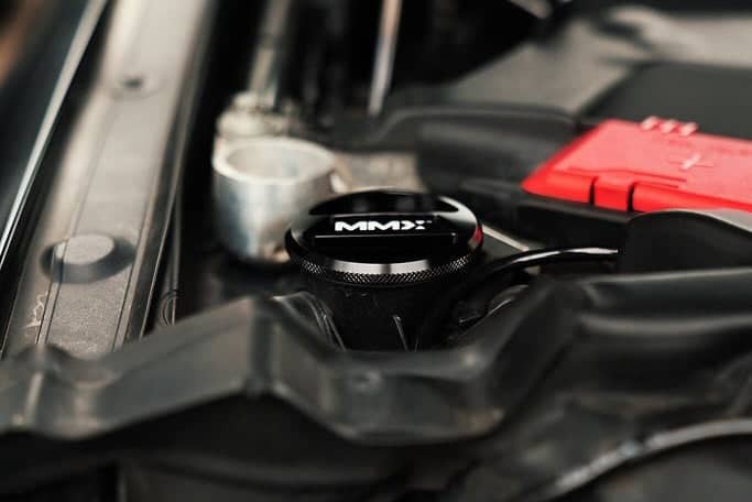 Kies-Motorsports iND Distribution MMX Performance BMW F-Series Billet Washer Fluid Cap