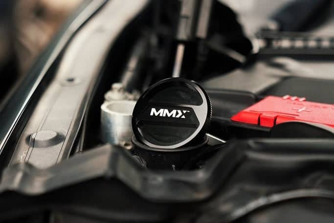 Kies-Motorsports iND Distribution MMX Performance BMW F-Series Billet Washer Fluid Cap
