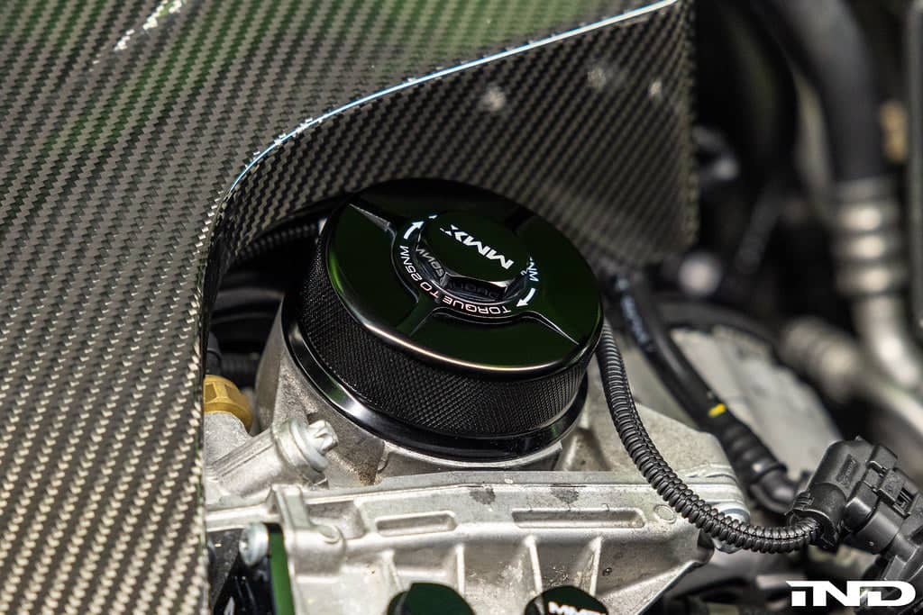 Kies-Motorsports iND Distribution MMX Performance BMW N20 / N5X / S55 Billet Oil Filter Housing Cap