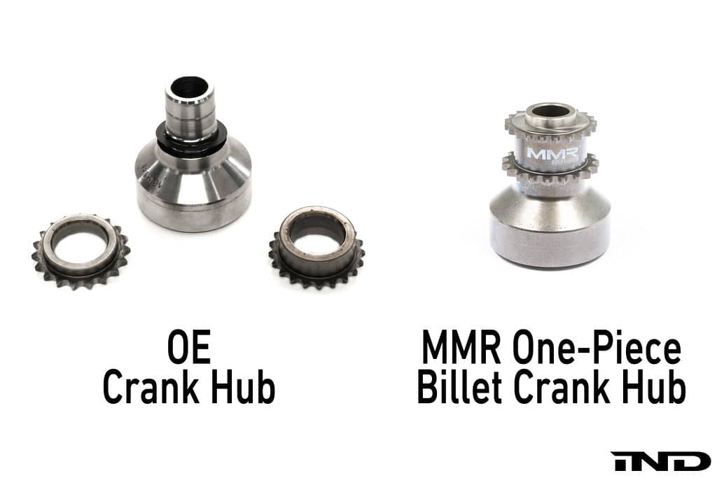 Kies-Motorsports iND Distribution MMX Performance BMW S55 / N55 One-Piece Crank Hub Upgrade Kit