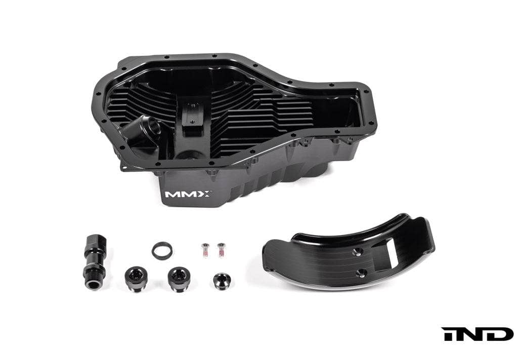 Kies-Motorsports IND Distribution MMX Performance F8X M2 / M3 / M4 High-Capacity Baffled Differential Sump