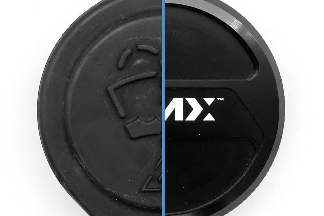 Kies-Motorsports iND Distribution MMX Performance G-Series Washer Fluid Filler Cap | Billet