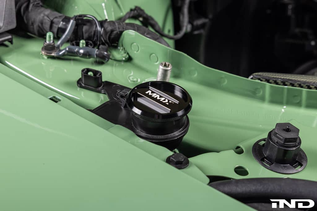 Kies-Motorsports iND Distribution MMX Performance G-Series Washer Fluid Filler Cap | Billet