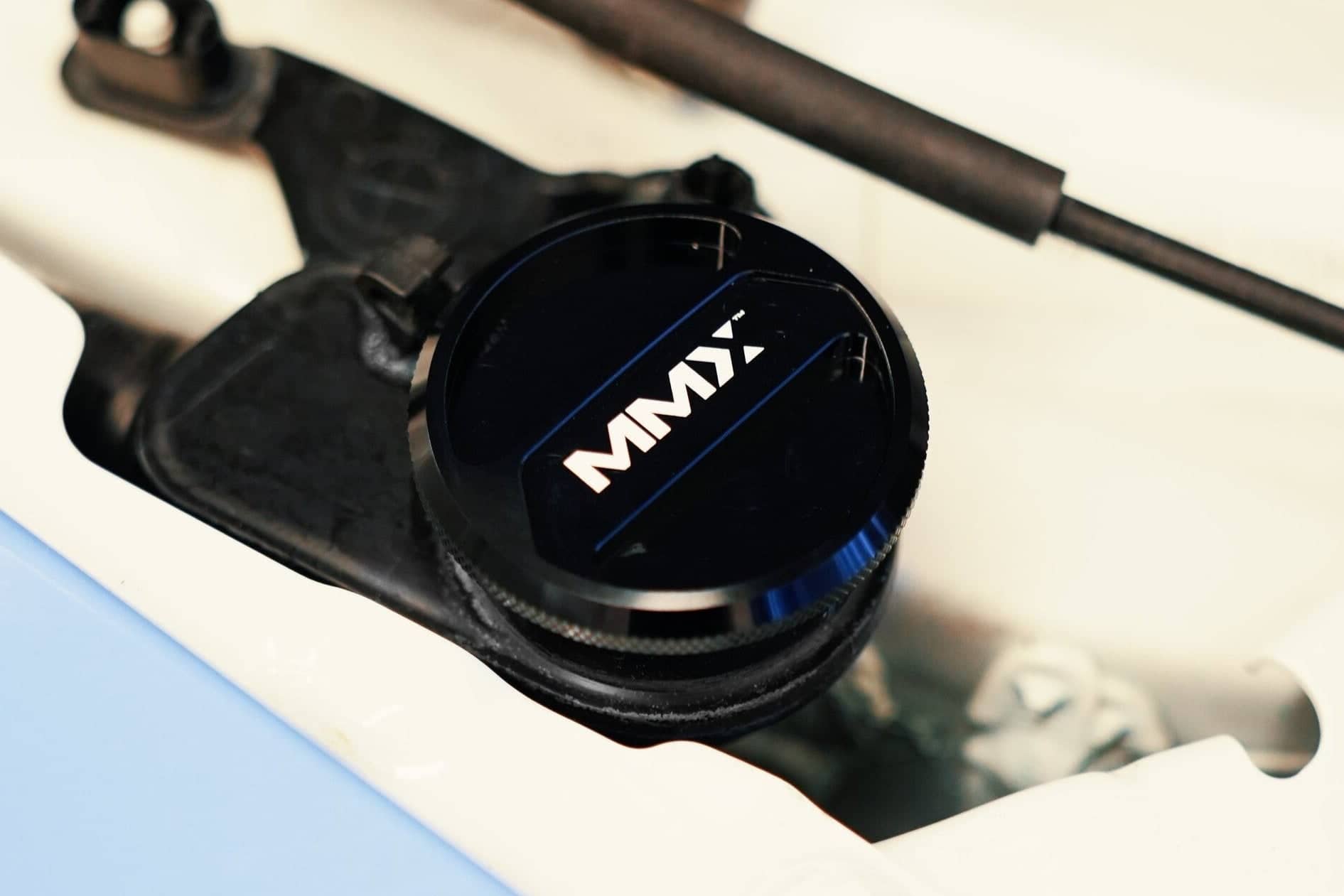 Kies-Motorsports iND Distribution MMX Performance G-Series Washer Fluid Filler Cap | Billet