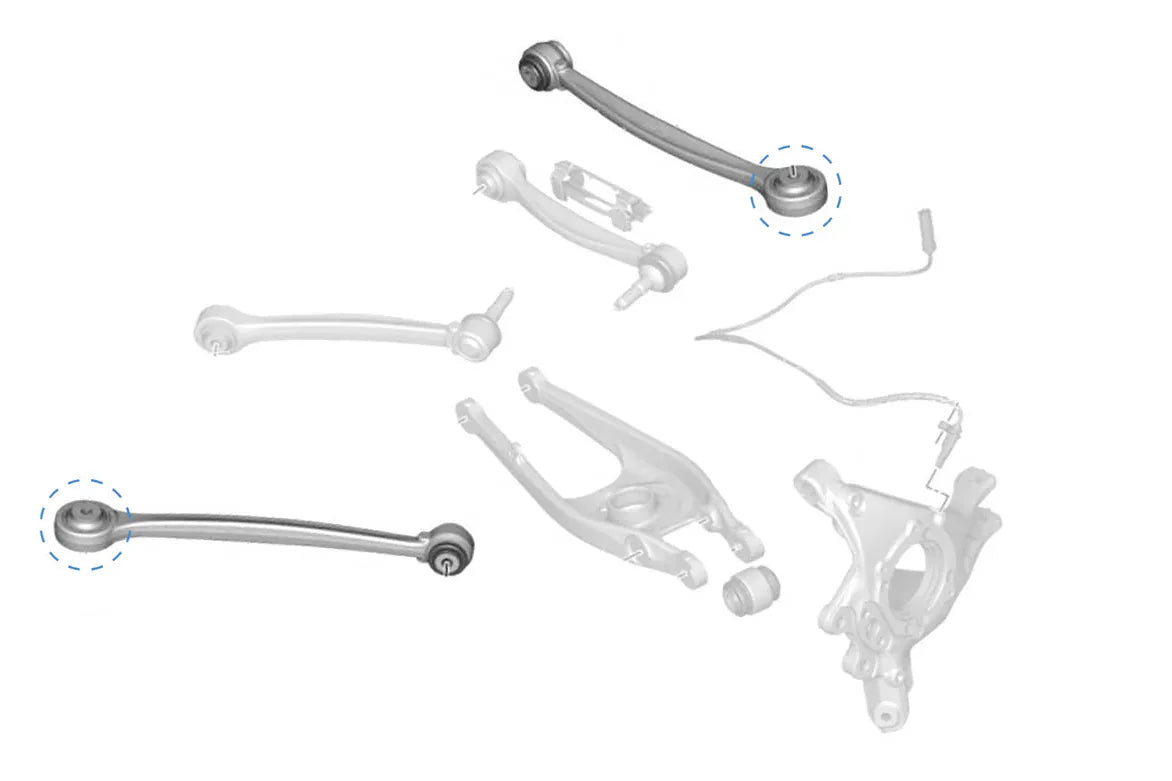 Kies-Motorsports IND Distribution MMX Performance G8X / F8X OEM Rear Toe/Traction Arm Bearing Set