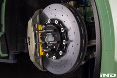 Kies-Motorsports iND Distribution MMX Performance G8X M2 / M3 / M4 2-Piece Floating Carbon Ceramic Rotor Conversion - Front 380x36mm