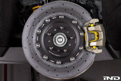 Kies-Motorsports iND Distribution MMX Performance G8X M2 / M3 / M4 2-Piece Floating Carbon Ceramic Rotor Conversion - Rear 370x24mm
