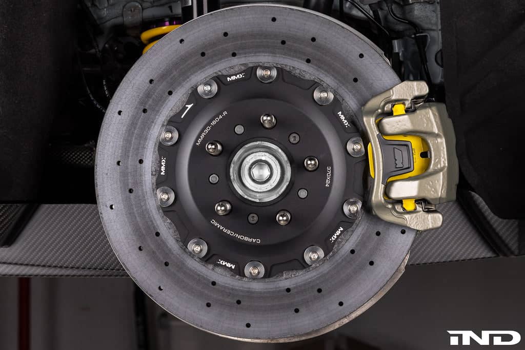 MMX Performance G8X M2 / M3 / M4 Carbon Ceramic Rear Rotor 370x24mm Secondary image