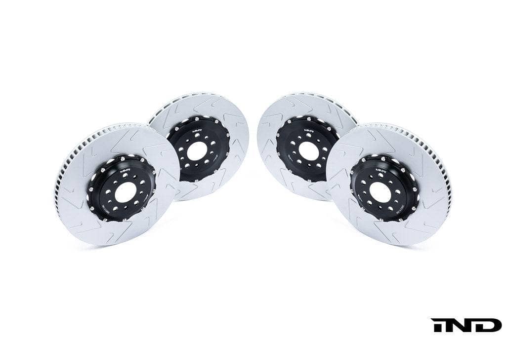 Kies-Motorsports iND Distribution MMX Performance G8X M2 / M3 / M4 2-Piece Floating Rotor Set - Front 380x36mm