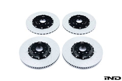 Kies-Motorsports iND Distribution MMX Performance G8X M2 / M3 / M4 2-Piece Floating Rotor Set - Rear 370x24mm