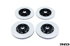 Kies-Motorsports iND Distribution MMX Performance G8X M2 / M3 / M4 2-Piece Floating Rotor Set - Rear 370x24mm