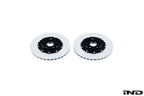 Kies-Motorsports iND Distribution MMX Performance G8X M2 / M3 / M4 2-Piece Floating Rotor Set - Rear 370x24mm