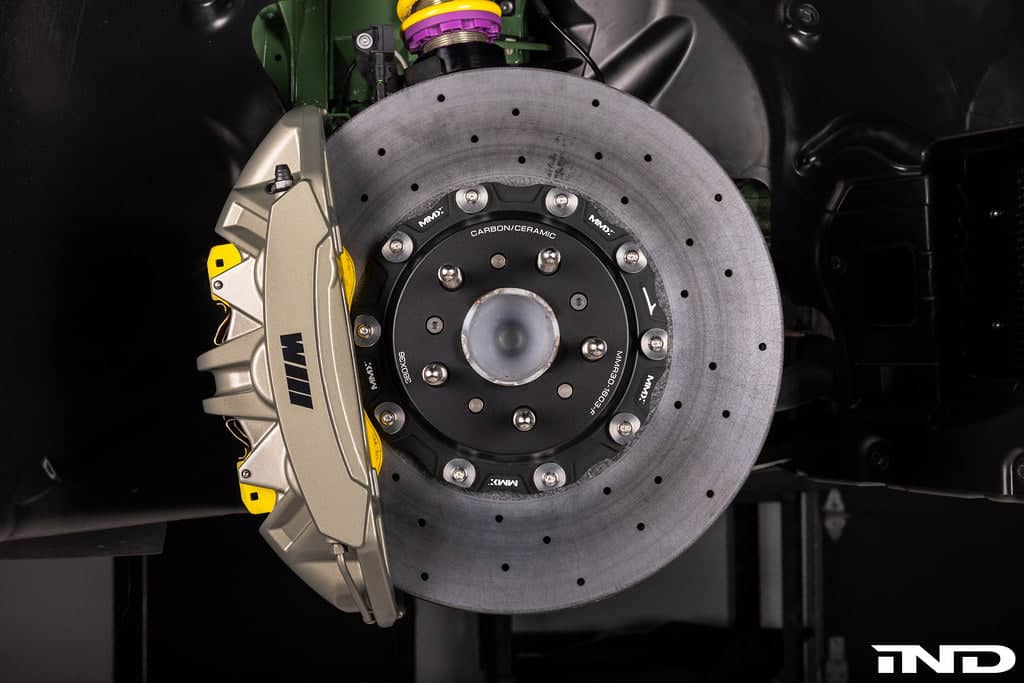MMX Performance G8X M2 / M3 / M4 Carbon Ceramic Front Rotor 380x36mm Secondary image